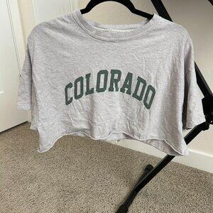 Colorado Gray Crop Top